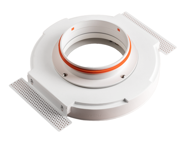 Difuzor ceramic circular incastrat in rigips pentru ventilatie 07