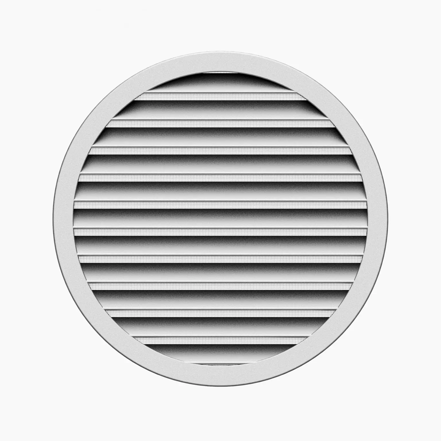 Grila exterior circulara cu plasa insecte D160 1
