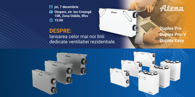 Eveniment lansare ventilatie rezidentiala