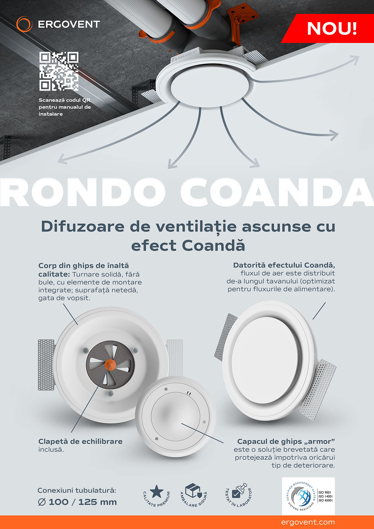 ERGOVENT RONDO COANDA